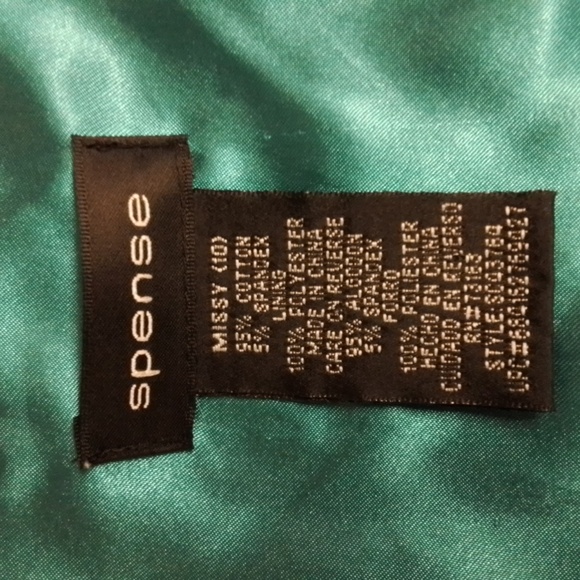 Spense sundress, size 10, turquoise w/ polka dots. - Picture 4 of 5